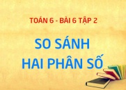 So sánh phân số: Cách so sánh hai phân số khác mẫu số, hai phân số cùng mẫu số - Toán 6 bài 6 tập 2 C3